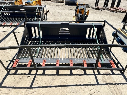 2026 TOFT HSSB-74 74" GRID BUCKET, fits skidsteer. s/n:HSSB2601086 --(LOCATED IN COLTON, CA)--