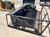 2026 TOFT HSSB-74 74" GRID BUCKET, fits skidsteer. s/n:HSSB2601086 --(LOCATED IN COLTON, CA)-- - 3