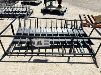 2026 ST-72 72" RAKE ATTACHMENT, fits skidsteer. s/n:STR260457 --(LOCATED IN COLTON, CA)--
