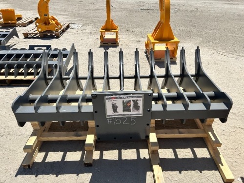 2026 TWO 72" ROOT RAKE ATTACHMENT. s/n:TWOR2610993 --(LOCATED IN COLTON, CA)--