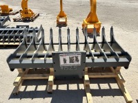 2026 TWO 72" ROOT RAKE ATTACHMENT. s/n:TWOR2610993 --(LOCATED IN COLTON, CA)--