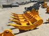 2026 10R 66" RAKE ATTACHMENT, fits Cat 336 excavator. s/n:TOFTER250301096 --(LOCATED IN COLTON, CA)-- - 2