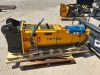 2026 TOFT 1000 HYDRAULIC BREAKER ATTACHMENT, fits Cat 315 excavator. s/n:TOFTJW50Z2802, W/HOSES, CHISEL POINTS, NITROGEN CHARGING KIT, PRESSURE GAUGE, TOOL BOX --(LOCATED IN COLTON, CA)-- - 3