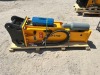 2026 TOFT 750 HYDRAULIC BREAKER ATTACHMENT, fits Cat 308D excavator. s/n:TOFTJW43Z7447, W/HOSES, CHISEL POINTS, NITROGEN CHARGING KIT, PRESSURE GAUGE, TOOL BOX --(LOCATED IN COLTON, CA)-- - 3