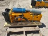 2026 TOFT 680 HYDRAULIC BREAKER ATTACHMENT, fits Cat 305 excavator. s/n:TOFTJW40Z19129, W/HOSES, CHISEL POINTS, NITROGEN CHARGING KIT, PRESSURE GAUGE, TOOL BOX --(LOCATED IN COLTON, CA)-- - 3