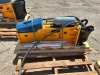 2026 TOFT 530 HYDRAULIC BREAKER ATTACHMENT, fits Cat 304 excavator. s/n:TOFT30BCBC2001, W/HOSES, CHISEL POINTS, NITROGEN CHARGING KIT, PRESSURE GAUGE, TOOL BOX --(LOCATED IN COLTON, CA)-- - 2