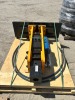 2026 TOFT 750 HYDRAULIC BREAKER ATTACHMENT, fits skidsteer. s/n:TOFTJW43Z7608, W/HOSES, CHISEL POINTS, NITROGEN CHARGING KIT, PRESSURE GAUGE, TOOL BOX --(LOCATED IN COLTON, CA)--