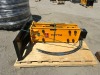 2026 TOFT 750 HYDRAULIC BREAKER ATTACHMENT, fits skidsteer. s/n:TOFTJW43Z7608, W/HOSES, CHISEL POINTS, NITROGEN CHARGING KIT, PRESSURE GAUGE, TOOL BOX --(LOCATED IN COLTON, CA)-- - 3