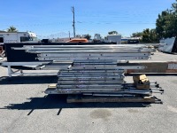 PALLET OF ASST. SCAFFOLDING & PLATFORMS --(LOCATED IN COLTON, CA)--