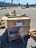 PALLET OF DOOR LOCKS, FERTILIZER SPRAYER, STORAGE COMPARTMENTS. --(LOCATED IN COLTON, CA)-- - 7