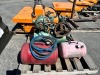 PALLET W/AIR COMPRESSOR, APPROX. (2) AIR TANKS. --(LOCATED IN COLTON, CA)-- - 3
