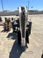 BOBCAT 709 BACKHOE ATTACHMENT, fits skidsteer --(LOCATED IN COLTON, CA)--