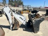 BOBCAT 709 BACKHOE ATTACHMENT, fits skidsteer --(LOCATED IN COLTON, CA)-- - 2
