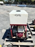 2014 RICE DPH3B/3B/R HYDROSTATIC TEST PUMP, Honda gasoline. s/n:40015 --(LOCATED IN COLTON, CA)--