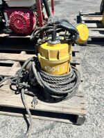 2016 WACKER PST2 400 2" SUBMERSIBLE PUMP, electric. s/n:24246026 --(LOCATED IN COLTON, CA)--