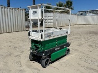 2018 JLG 1932R SCISSORLIFT, electric, 19' lift, extendable platform, 307 hours indicated. s/n:M200025889