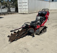 2022 BARRETO E1324STK WALK-BEHIND CRAWLER TRENCHER, Honda gasoline, 3' trencher, 302 hours indicated. s/n:STK880
