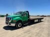 2013 FORD F650 ROLL BACK TRUCK, Cummins 240hp diesel, automatic, pto, 22' bed, winch, 17,500# rear, air ride suspension, tow package. s/n:3FRNF6FC1DV781524 --(LOCATED IN MADERA, CA)--
