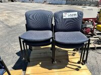 APPROX. (6) PADDED ROLLING OFFICE CHAIRS --(LOCATED IN COLTON, CA)--