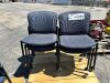 APPROX. (6) PADDED ROLLING OFFICE CHAIRS --(LOCATED IN COLTON, CA)--