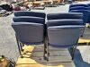 APPROX. (6) PADDED ROLLING OFFICE CHAIRS --(LOCATED IN COLTON, CA)-- - 4