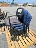APPROX. (4) PADDED ROLLING OFFICE CHAIRS --(LOCATED IN COLTON, CA)-- - 2