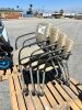 APPROX. (4) PADDED ROLLING OFFICE CHAIRS --(LOCATED IN COLTON, CA)-- - 2