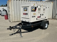 2020 CATERPILLAR XQ35 GENERATOR, 27kw, diesel, portable. s/n:CAT0XQ35JJK800565; Trailer s/n:7KUBB1217LJ089122
