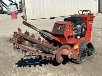 2018 DITCH WITCH C16X WALK-BEHIND CRAWLER TRENCHER, Vanguard gasoline, 4' trencher, 407 hours indicated. s/n:DWPC16XALJ0001600