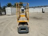 2018 HAULOTTE 1931E SCISSORLIFT, electric, 19' lift, extendable platform. s/n:2038657 --(DOES NOT RUN)-- --(LOCATED IN COLTON, CA)-- - 3