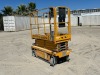 2018 HAULOTTE 1931E SCISSORLIFT, electric, 19' lift, extendable platform, 181 hours indicated. s/n:2034746 --(DOES NOT RUN)-- --(LOCATED IN COLTON, CA)-- - 2