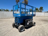 2017 GENIE GS4069DC SCISSORLIFT, electric, 40' lift, extendable platform, 299 hours indicated. s/n:GS69F-12474
