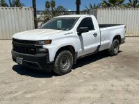 2019 CHEVROLET SILVERADO 1500 PICKUP TRUCK, 4.3L gasoline, automatic, a/c. s/n:3GCNWAEH9KG289189