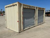 20' CARGO CONTAINER, (2) side doors. --(LOCATED IN COLTON, CA)--