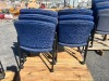APPROX. (6) PADDED ROLLING OFFICE CHAIRS --(LOCATED IN COLTON, CA)-- - 3