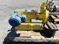 MILTON ROY INDUSTRIAL ROTARY VANE PUMP. s/n:26882781 --(LOCATED IN COLTON, CA)--