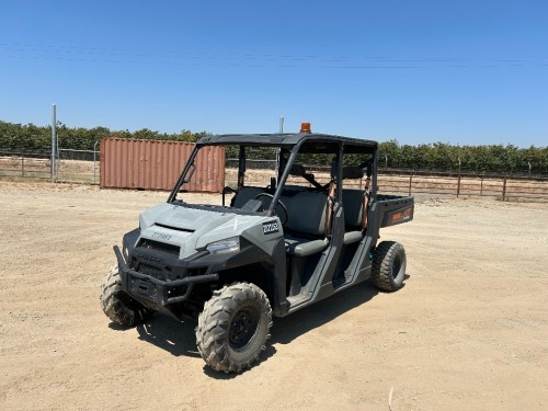 2021 POLARIS RANGER PRO XD UTILITY CART, Kubota diesel, 4x4, canopy, seats 6, 52"x43" tilt bed, tow package. s/n:4XABEPD41M8510209 --(LOCATED IN MADERA, CA)--