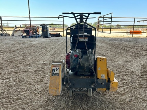 2013 MULTIQUIP SP118 FLOOR SAW, Honda gasoline. s/n:TG0310474 (LOCATED IN MADERA, CA)--