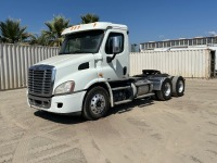 2012 FREIGHTLINER CASCADIA TRUCK TRACTOR, Detroit DD13 diesel, engine brake, Eaton Fuller 10-speed, pto, 12,000# front, wet kit, air ride suspension, 40,000# rears. s/n:1FUJGBDV9CLBK7958