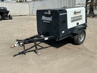 2020 ALLMAND MA185 AIR COMPRESSOR, 185cfm, Yanmar diesel, portable. s/n:B4-6E12043; Trailer s/n:5AEA1KF14KH000647