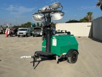 2018 MAGNUM MLT4060KV LIGHT TOWER, Kubota diesel, 6kw generator, portable. s/n:3002828403; Trailer s/n:7FSBL1410JB828403