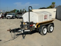 2022 MULTIQUIP WT5C 500 GALLON WATER TRAILER, Honda gasoline, 2" pump, rear spray bar. s/n:4GNBM1226NB063252