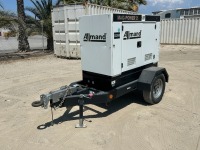 2022 ALLMAND MAXI-POWER 25 GENERATOR, 20kw, Isuzu diesel, portable, 1,983 hours indicated. s/n:48-000028