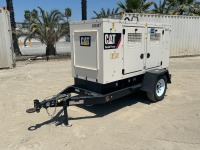 2021 CATERPILLAR XQ60 GENERATOR, 48kw, diesel, portable. s/n:CAT0XQ60ACF900990; Trailer s/n:7KUBB1317MJ090190