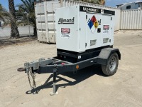 2022 ALLMAND MAXI-POWER 25 GENERATOR, 20kw, Isuzu diesel, portable. s/n:48-000026; Trailer s/n:4TCSU2516PHM00749