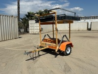 2012 SOLARTECH SILENT MESSENGER MB2 MESSAGE BOARD, solar, portable. s/n:4GM1M0912C1454151