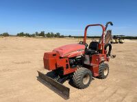 2014 DITCH WITCH RT45 TRENCHER, Deutz diesel, front counter weights, backfill blade, 4x4, 6' trencher, 784 hours indicated. s/n:CMWH314XCE0003017 --(LOCATED IN MADERA, CA)--