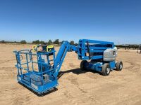 2018 GENIE Z45/25J BOOMLIFT, electric, 2-stage, 45' articulated boom, 5' jib, 363 hours indicated. s/n:Z4525F-59174 --(LOCATED IN MADERA, CA)--
