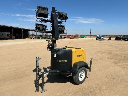2021 ALLMAND NIGHT LITE GR LIGHT TOWER, diesel, 6kw generator, portable. s/n:37-000372; Trailer s/n:5AEA1NA13NH001933 --(LOCATED IN MADERA, CA)--
