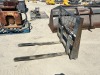 FORK ATTACHMENT, fits skidsteer. s/n:B0170 --(LOCATED IN COLTON, CA)-- - 2
